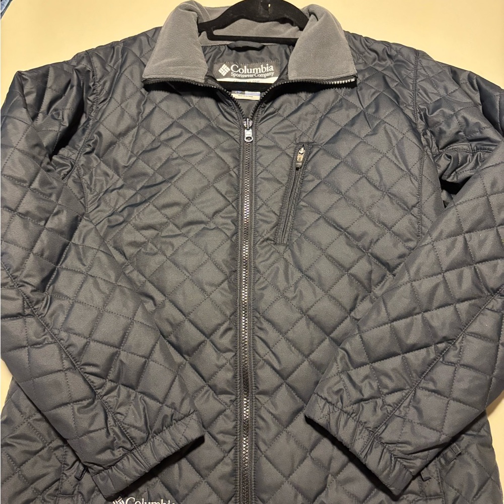 Columbia Womens Quilted Black Puffer Jacket - Picture 3 of 8